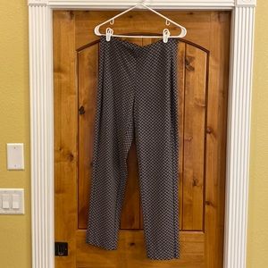 J. Jill WearEver Collection Pants - 87% Rayon 13% Lycra-Spandex.